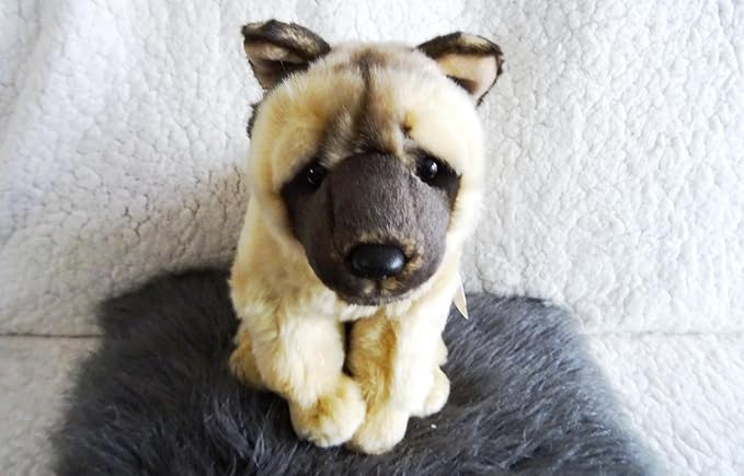 Akita Plush Toy Dog Plushie Can Be Personalized & Customized With An Engraved Tag, Collar and Stunning Gift Wrap