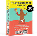 Exploding Kittens that Escalated Quickly Grab & Game 3-5 Players - Ages 10+ - 15 Minutes to Play - Travel Sized Card Game - Party & Family Card Games for Kid & Adults
