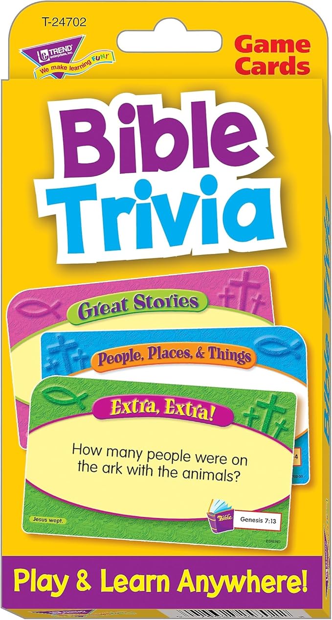 TREND enterprises, Inc. Bible Trivia Challenge Cards