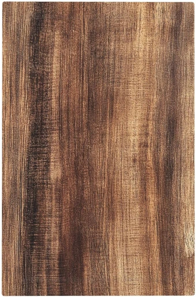 Light Switch Cover Plate Vintage Rustic Brown Wood Grain 1 Gang No Device Blank Electrical Wall Plates Faceplate Decorative Switch Plate for Bedroom Farmhouse Decor