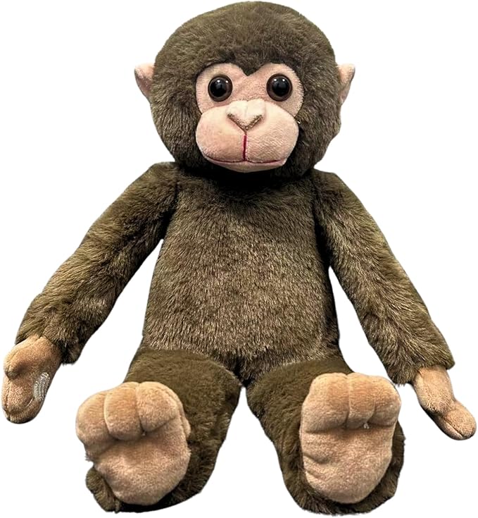 Punch Monkey Plush Toys, Punch Baby Monkey Stuffed Animals, Cuddly Huggable Orangutan Plushies Doll, Gift for Kids and Adults