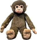 Punch Monkey Plush Toys, Punch Baby Monkey Stuffed Animals, Cuddly Huggable Orangutan Plushies Doll, Gift for Kids and Adults