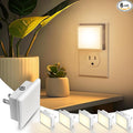 L LOHAS LED Night Light,Night Lights Plug into Wall, [6-Pack] Plug in Night Light, Dusk-to-Dawn Sensor, 3000K Soft White 0.3W Bright Nightlight Auto-On/Off for Adults Kids Bedroom Bathroom Hallway
