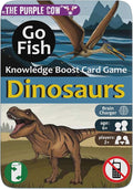 The Purple Cow Go Fish! - Dinosaurs - The Classic Card Game with a General Knowledge Boost for Kids & Families Ages 6+