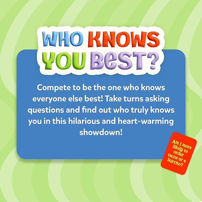 Skillmatics Card Game – Who Knows You Best? Hilarious Family Party Game for Kids, Boys, Girls, Teens & Adults, Fun for Game Nights & Parties, Gift for Ages 8, 9, 10 and Up, 2025 Edition