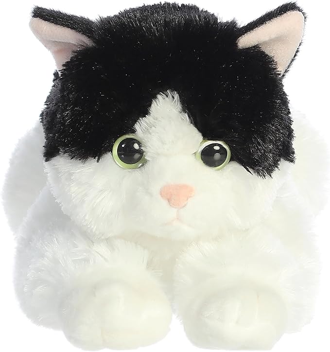 Aurora® Adorable Flopsie™ Oreo™ Stuffed Animal - Used to Create Imaginative Play Adventures - Perfect for Birthdays, Kids and Adults, All Ages - Black 12 Inches