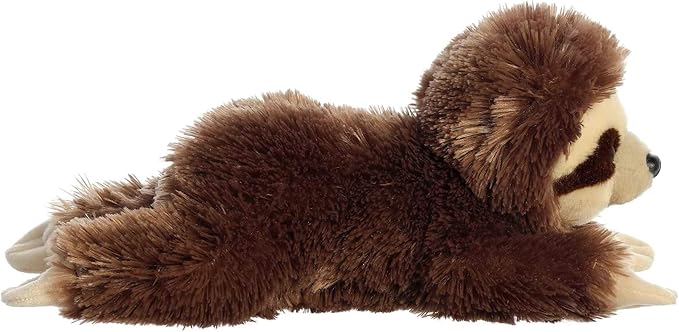 Aurora® Adorable Flopsie™ Snoozy Sloth™ Stuffed Animal - Playful Ease - Timeless Companions - Brown 12 Inches