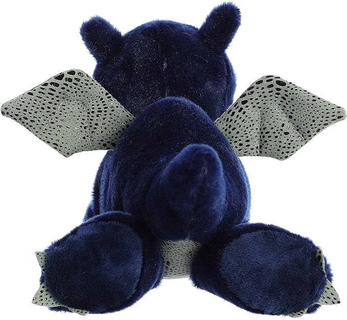 Aurora® Adorable Flopsie™ Sapphire Dragon™ Stuffed Animal - Playful Ease - Timeless Companions - Blue 12 Inches