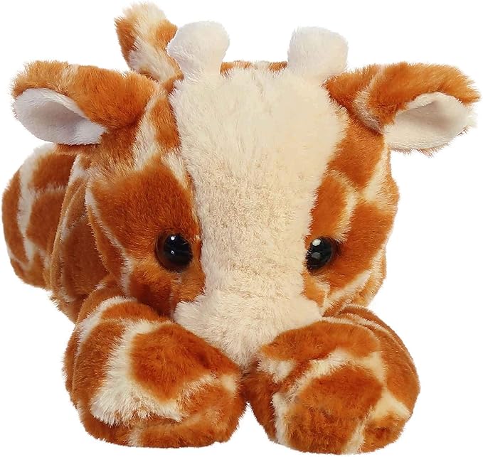 Aurora® Adorable Flopsie™ Gio Giraffe™ Stuffed Animal - Used to Create Imaginative Play Adventures - Perfect for Birthdays, Kids and Adults, All Ages - Orange 12 Inches