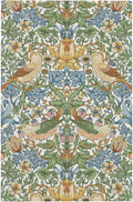 William Morris Strawberry Thrush Birds 1 Gang Light Switch Cover Electrical No Device Wall Plate Vintage Floral Flowers Plant Switchplates Decorative Faceplate for Country Home Decor