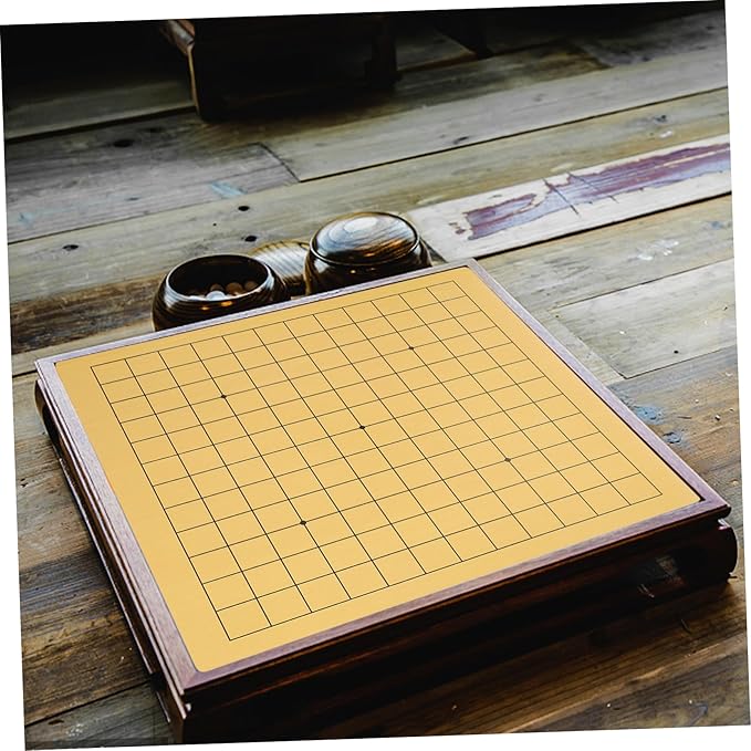 BESPORTBLE 2pcs Wooden Go Chess and Girls Educational Chessboard Go Chess Game Board Toys Supplies