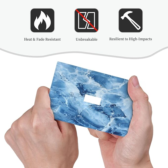Outlet Covers Blue Marble Abstract Luxury Modern 1 Gang Duplex Light Switch Cover Plate Decorative Wall Plates Electrical Switchplate Receptacle for Bathroom Bedroom Decor（2 Pack）