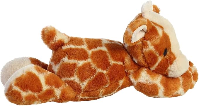 Aurora® Adorable Flopsie™ Gio Giraffe™ Stuffed Animal - Used to Create Imaginative Play Adventures - Perfect for Birthdays, Kids and Adults, All Ages - Orange 12 Inches