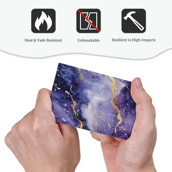 Decorative Light Switch Plate Covers Modernity Abstract Purple Golden Marble 1 Gang No Device Switch Cover Plate Single Blank Wall Plate Switchplate Electrical Faceplate