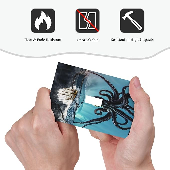 Light Switch Cover Plate Black Ocean Nautical Octopus Ship Funny Kraken 1 Gang Decorative Switch Plate Covers Single Toggle Wall Plates Electrical Faceplate for Bathroom Home Decor