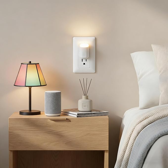 ZEFTV 6 Pack Duplex Outlet Covers Wall Plates 1-Gang Switch Outlet Electrical Cover Plate Unbreakable Thermoplastic Faceplate for Light Receptacle Outlet Switch, Glossy White