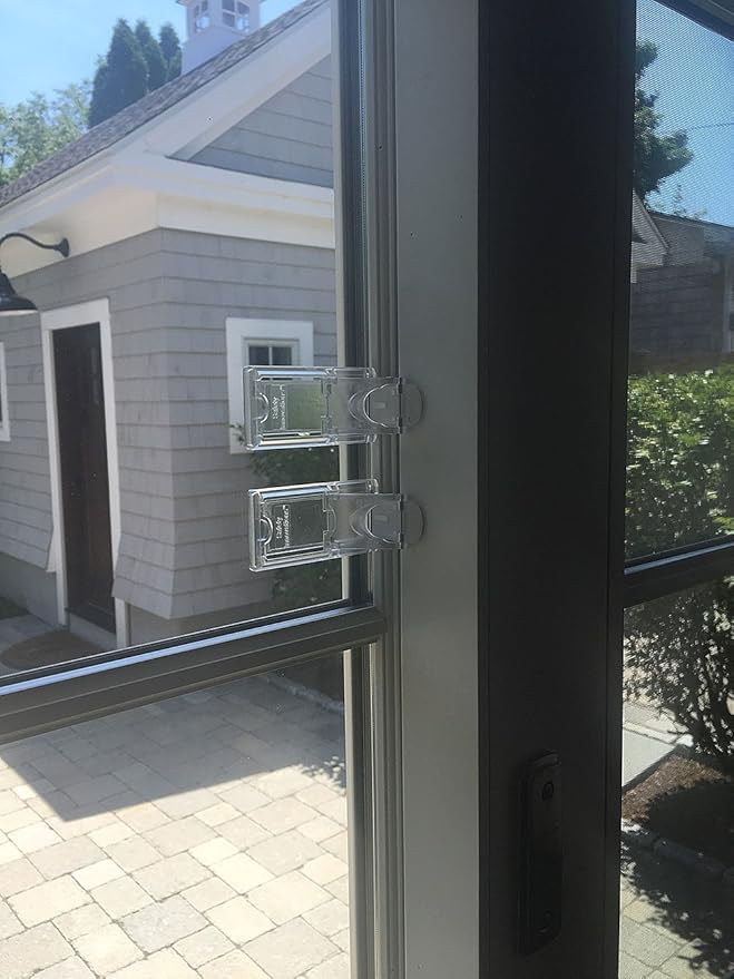 Safety Innovations - Childproof Your Windows and Sliding Doors with Our Window and Door Babyproof Safety Lock, (4-Pack)
