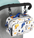 Accmor Stroller Organizer, Universal Stroller Organizer with Insulated Cup Holder Pocket, Dual Purpose Large Capacity Stroller Bag Caddy, Stroller Accessories Fits for Uppababy, Doona, Nuna Strollers