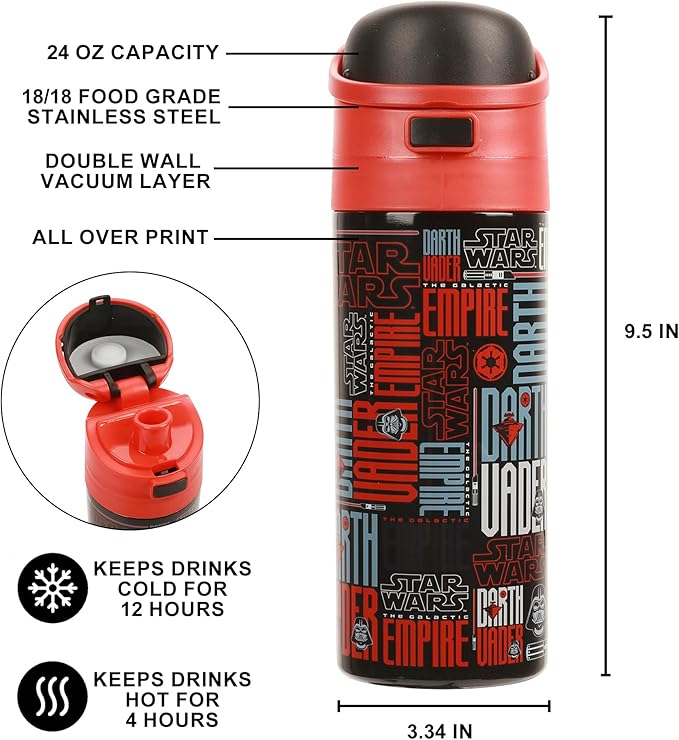 Star Wars Episode IV A New Hope 24 Oz. Stainless Steel Tumbler