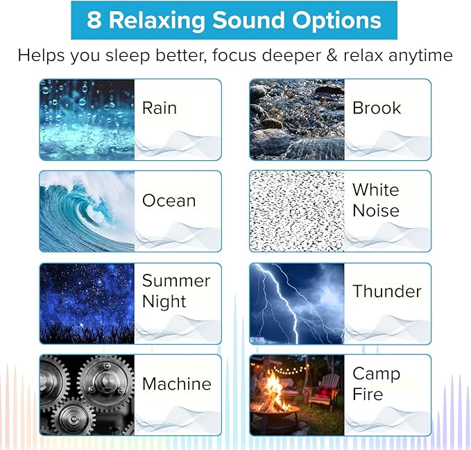 Big Red Rooster White Noise Machine for Sleeping – Baby & Kids Sound Machine with Rain, Nature & Ocean Sounds – Portable Sleep Noise Maker with Timer, Bluetooth & USB/3 AAA Power – Travel & Home Use
