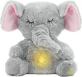 rytopt Breathing Stuffed Animal, Upgraded Version, No Breathing Movement in Its Abdomen, Elephant Stuffed Animal, 4 Gear Adjustment, Volume Control & Music