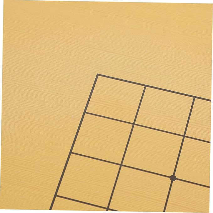 Yardwe 2PCS Wooden Set for Children Portable Folding Go Chessboard for Travel and Family Entertainment