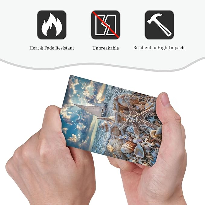 Decorative Light Switch Cover Summer Sea Beach Starfish Seashell Sailboat Wall Plate Cover 1 Gang Blank No Device Outlet Covers Electrical Switchplate for Bathroom Home Decor