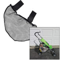 Evelots 2 Pack Bike/Stroller Storage Bag - Side Sling, Hook & Loop Easy Attach - Mesh Design, Non-Slip Straps, Additional Storage for Strollers & Bicycles, Durable Polyester, Black