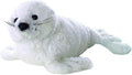 Aurora® Adorable Mini Flopsie™ Harp Seal Stuffed Animal - Mini Companions Ready for Playful Adventures - for Kids All Ages, Toddlers, Adults, and Families - White 8 Inches