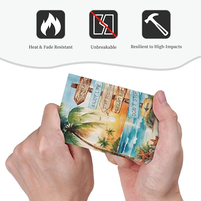 Tropical Beach Palm Tree Summer Coastal Ocean Sunset Light Switch Cover Plate 1 Gang No Device Blank Electrical Wall Plates Faceplate Decorative Switch Plate for Bedroom Living Room Decor