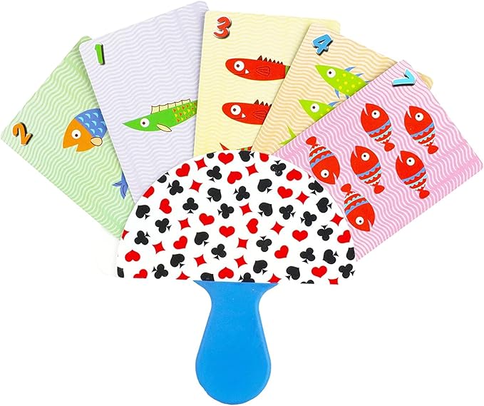 Regal Games 2 Pack Card Holders for Playing Cards - Kids Card Holder with Plastic Paddles - Ideal for Family Fun Game Night and Travel (Ages 3+)