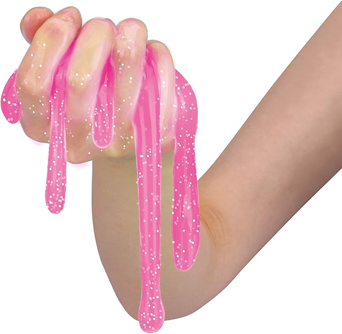 Oosh Potions Slime Surprise (Purple) by ZURU DIY Slime Kit with Sparkles, Beads, Glittler, Stress Relief, Party Favors, Magical Fluffy Putty Slime for Kids and Girls Ages 6+