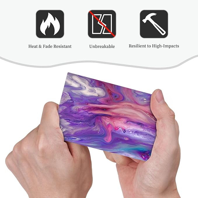 Liquid Marble Modern Abstract Texture Abstract Purple Paint Wall Art Light Switch Cover Plate 1 Gang Electrical Wall Plates Faceplate Decorative Switch Plate No Device Blank for Office Living Room