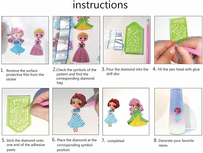 Diamond Art Kits for Kids & Boys & Girls,Gem Stickers,Diamond Painting Kits,Arts & Crafts for Kids & Boys & Girls Ages 4-6-8-10-12 Birthday Party Gift Toy