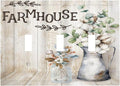 Decorative Switch Plate Covers Farmhouse Floral Cotton 3 Gang Light Switch Cover Rustic Country Flower Triple Toggle Wall Plate Electrical Faceplate for Country Bathroom Bedroom Home Decor