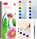 JUNQIU Watercolor Coloring Books for Kids Ages 4-8, Pocket Watercolor Painting Book for Toddlers, Easter Basket Stuffers For Girls Boys, Stocking Stuffers For Kids