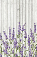 Rustic Wooden Plank Lavender No Device Blank Wall Plate 1 Gang Light Switch Cover Electrical Switchplate Faceplate Decorative Outlet Covers for Bedroom Bathroom Kitchen Decor