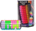 R.Y.TOYS Rotate and Slide Puzzle-Design Patent,Fidget Toys(Restore Order/Create Patterns) 12 Colors,10 Layers-Open Cover for Quick Play,Brain Teaser,Sensory Toys,Birthday Gifts,Easter Basket Stuffers