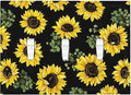 Decorative Switch Plates Floral Sunflower Plants Flowers 3 Gang Wall Plate Triple Toggle Light Switch Cover Faceplate Electrical Wall Panels For Bed Room Farmhouse Decor