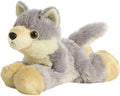 Aurora® Adorable Mini Flopsie™ Woolsey™ Stuffed Animal - Mini Companions Ready for Playful Adventures - for Kids All Ages, Toddlers, Adults, and Families - Gray 8 Inches