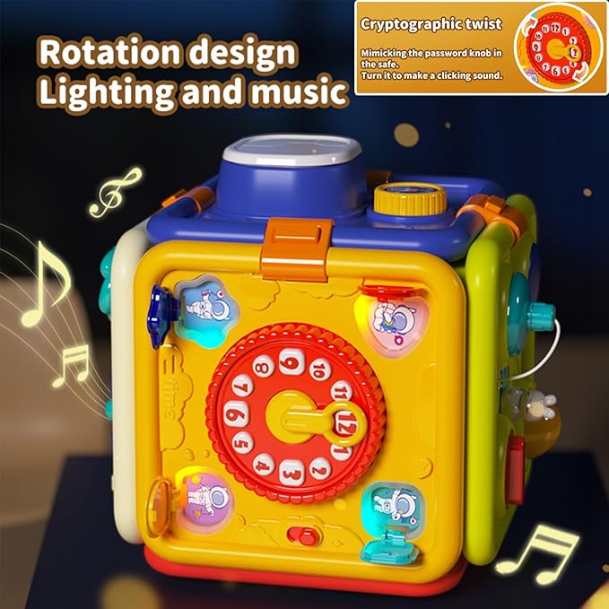 Toys for 1 2 Year Old Boy Montessori Busy Board Educational Learning Toddler Toys One Year Old Boy and Girl Gifts