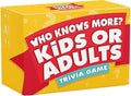 Who Knows More? Kids or Adults, The Ultimate Trivia Game for Kids, Teens and Adults - A Fun Family Party Game