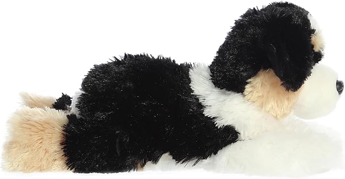 Aurora® Adorable Flopsie™ Auzzie™ Stuffed Animal - Used to Create Imaginative Play Adventures - Perfect for Birthdays, Kids and Adults, All Ages - Black 12 Inches