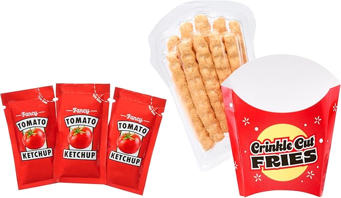 French Fries DIY Slime Kit - Unboxing Ingredients to Make, Smash, and Stretch Your Food Slime, Ages 8+