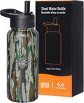 Wildkin Realtree Original 32oz Kids Water Bottle – Leakproof, Vacuum-Insulated, Durable, Easy-Clean