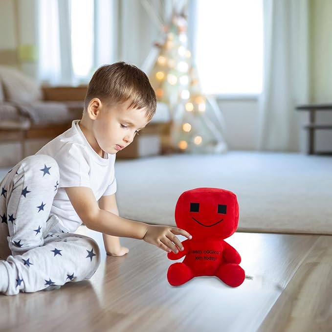 Forsaken Cool Kid Red Plush Toy – Soft Red Character Plush Stuffed Animal, Cute Forsaken Game Collectible Plushie Gift for Kids and Gamers