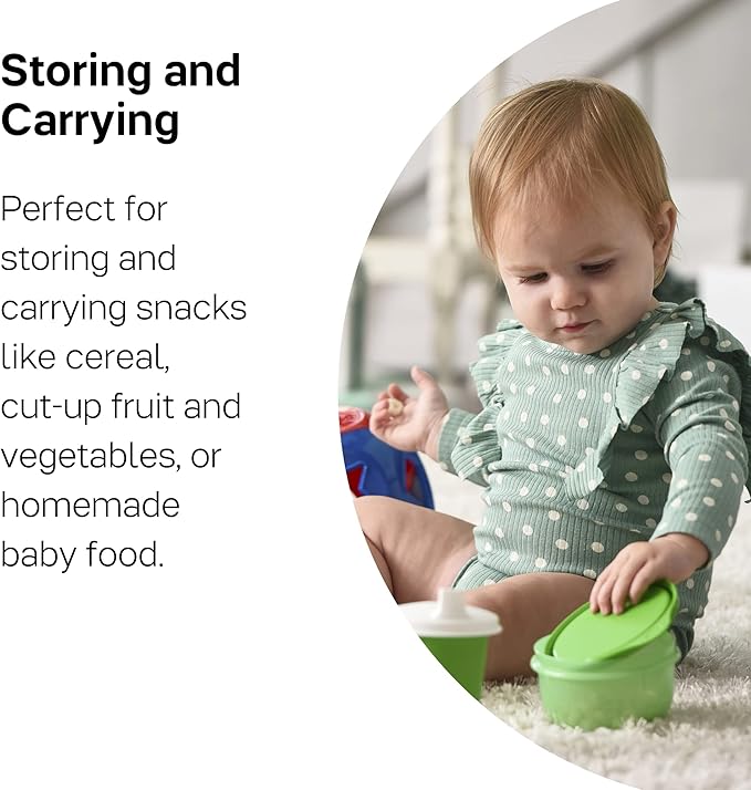 Tupperware Brand Ideal Lit’l Food Storage Bowls for Toddlers & Kids - Airtight, Leak-Proof, Dishwasher Safe & BPA Free - Includes Lids