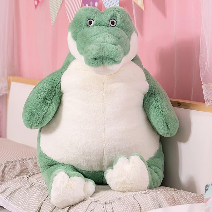 Alligator Weighted Stuffed Animals, 17" 3.5 lbs Weighted Crocodile Plush Toy Large Weighted Plush Animal Pillow Gifts for Boys and Girls
