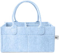 Mr. Pen- Baby Diaper Caddy Organizer, Sky Bliss, Nursery Storage Bin and Car Organizer for Diapers and Baby Wipes