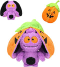 MIAODAM Bat Stuffed Animal, 11inch Reversible Pumpkin Bat Plush, Cute Plushies Toy Gift for Kid Toddler Girls Boys